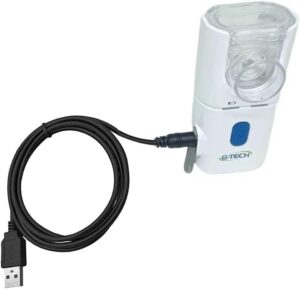 Cabo USB Alimentação Energia Dc 3,5mm Nebulizador-radardasaude